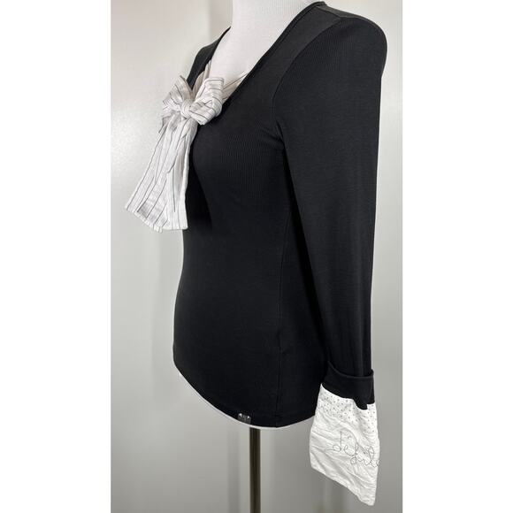 COP.Copine / COP Copine 1990s to Y2k Vintage Bow Tie Top, XS - Picture 6 of 12